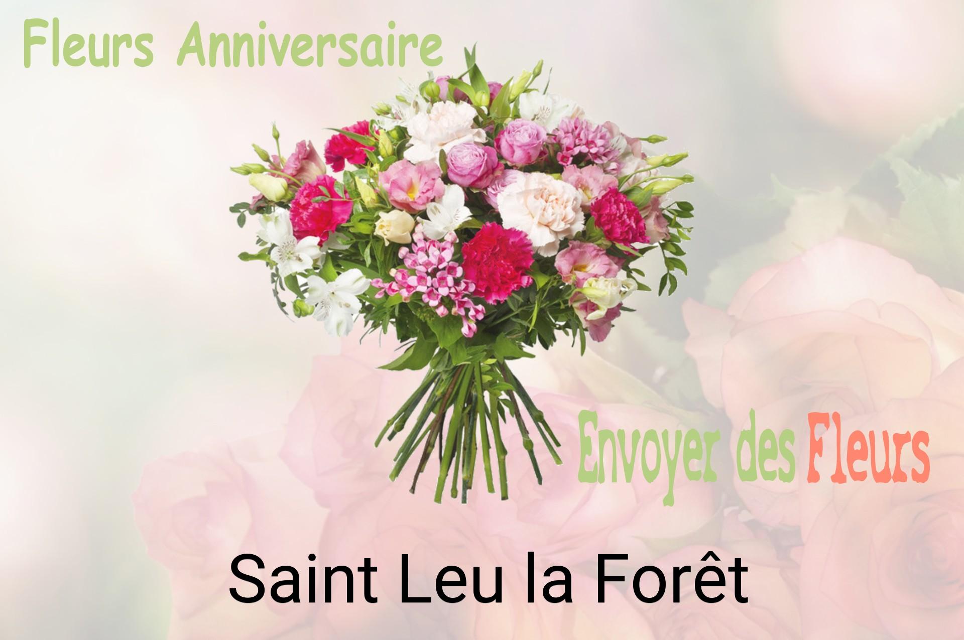 Bouquet de fleurs d’anniversaire livré à Saint-Leu-la-Forêt