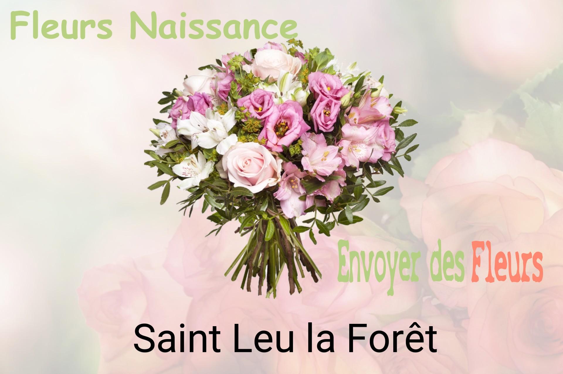 Bouquet de fleurs de naissance livré à Saint-Leu-la-Forêt